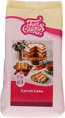 Zdjęcie produktu dla FunCakes Mix Ciasto Marchewkowe 500g