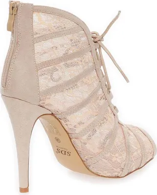 Immagine prodotto di Sandali estivi da donna con tulle; beige/40
