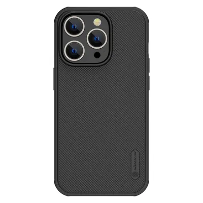 Produktbild von Nillkin Super Gefrostet Schild Pro Fall Iphone 14 Pro Zurück Abdeckung Schwarz