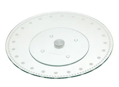 Produktbild von Kuchenteller-Drehständer 30cm - Hartglas