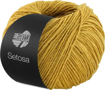 Produktbild von Lana Grossa - Setosa 0008 senfgelb