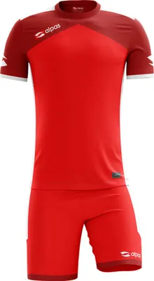 Produktbild von alpas Trikot + Hose Dynamic Rot Gr. M/L