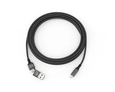 Produktbild von Smrter Speedy USB auf Lightning Kabel 1m schwarz