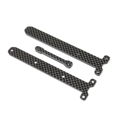 Produktbild von Losi Carbon Chassis Brace Supports, 1.5 & 3.5mm: 22X-4