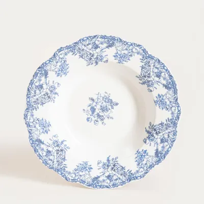 Zdjęcie produktu dla HOMLA Talerz LOURRY głęboki granatowy 22 cm
