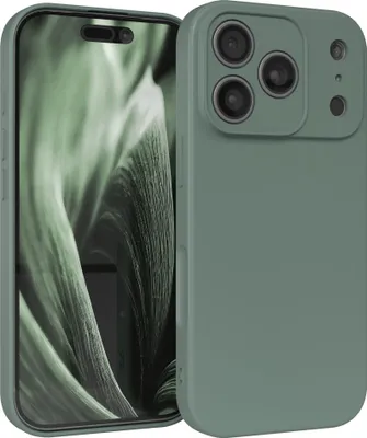 Produktbild von EAZY CASE - TPU Hülle für Apple iPhone 17 Pro, TPU Case stoßfeste Handyhülle, weiches Cover mit Kameraschutz, Silikonhülle in Grün