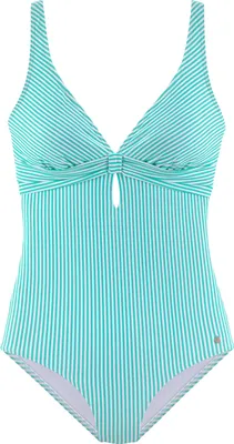 Produktbild von s.Oliver Badeanzug mint-weiß Größe 36 Cup C/D