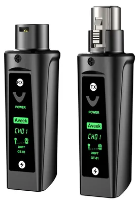 Obrázok produktu pre Bezdrôtový vysielač a prijímač XLR pre dynamické mikrofóny