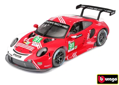 Imagen del producto de Bburago 1:24 Carrera Porsche 911 Rsr Lm 2020