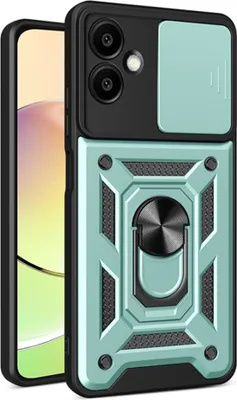 Produktbild von Techsuit Camshield Back Cover Hülle für Samsung Galaxy A06 - Grün