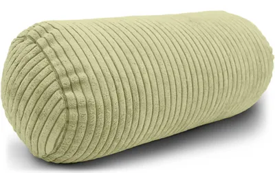 Produktbild von Amilian Nackenrolle 40x15 cm mit Bezug, Kissenrolle in Cord-Optik - Morgentau