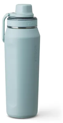 Trinkflasche Edelstahl 750ml Thermoflasche Sport Gym Flasche isoliert Vinsun