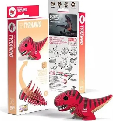 Produktbild von Dinosaurier Tyrannosaurier Eugy. Öko-Puzzle 3D