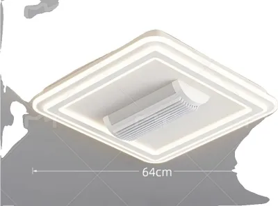 Produktbild von Deckenventilator Licht, Fernbedienung, 6-Geschwindigkeitsregelung, WEISS