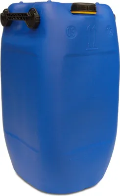 Produktbild von Wilai 60L Getränke- Wasserkanister Blau mit Schraubdeckel + Hahn (DIN 71) | Lebensmittelecht | BPA Frei | Tragbar mit 3 Griffen | Indoor und Outdoor |  Germany