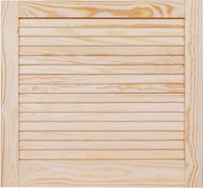 Produktbild von ben+camilla.com geschlossene Lamellentür 46,2x49,4cm Massivholz Kiefer