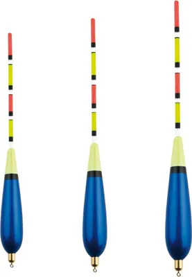 Produktbild von 3 Waggler Posen vorbebleit Schwimmer Angelposen Set