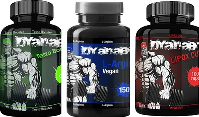 Produktbild von Dyanabol Stack 3 Dosen Bodybuilding Stack Testo Booster für den Muskelaufbau und Diätunterstützung