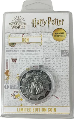 Produktbild von FaNaTtik Harry Potter Sammelmünze Ron Limited Edition FNTK-THG-HP01