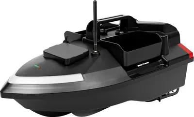 Produktbild von GPS Futterboot - Ferngesteuertes Köderboot - Automatische Rückkehr - 500 m Reichweite - 2 kg Nutzlast - 12000 mAh Akku - Suchscheinwerfer