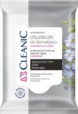 Image de HARPER CLEANIC Lingettes démaquillantes professionnelles, 10 unités.