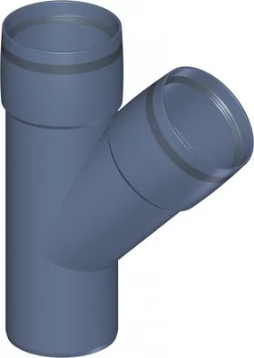 Produktbild von Poloplast POLO-KAL XS, Abzweig, DN 75/75/45, 1 Stk.