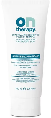 Produktbild von ONTHERAPY Creme gegen Schuppenbildung mit 5% Urea, für Hände, Füße und Nägel, 100 ml
