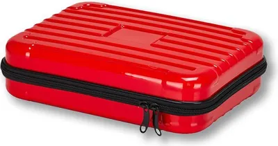 Obrázok produktu pre Kadernícký červený kufrík pre nástroje BDS hairdressing case red