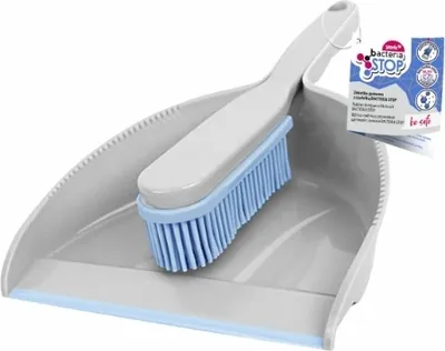 Produktbild von York, Gumowa zmiotka z szufelką Bacteria Stop, 1 sztuka