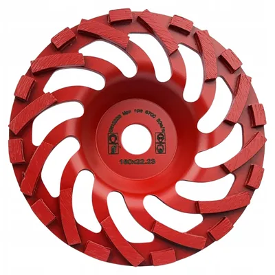 Produktbild von DIAMES FUCO Diamant-Schleiftopf 180mm Beton Schleifen Profi