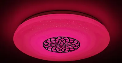 Produktbild von Rabalux 5364 LED-Leuchtmittel Ophelia, 24W, 2000lm, silber-weiß, rgb, Modern, ø395mm