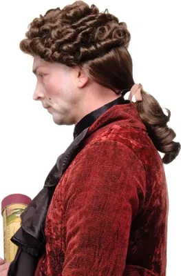 Produktbild von WIG ME UP Perücke Renaissance Barock Braun GFW1617-10