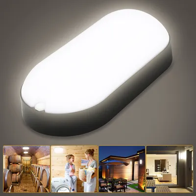 Immagine prodotto di Aopunly LED luce a prova di umidità 15W 10x plafoniere impermeabili IP54 lampada impermeabile garage cantina