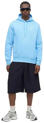 Zdjęcie produktu dla Bluza z kapturem Nike Club Fleece Hoodie "Football Blue White" dla Męskie