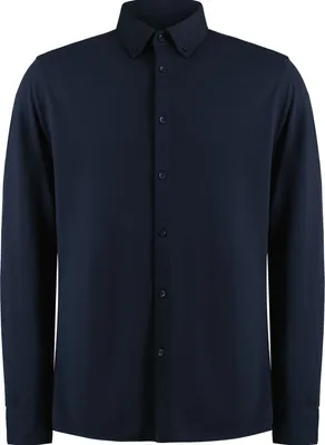 Image de Kustom Kit - Chemise à manches longues pour hommes BC5122 (3XL) (Bleu marine)