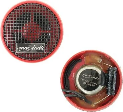 Produktbild von 1 Paar mac Audio 20 mm Hochtöner,  Red Attack Tweeter, SERVICEWARE