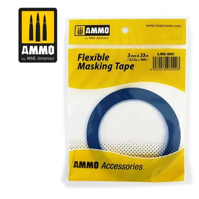 Produktbild von Torro Flexible Masking Tape (3mm x 33m) A.MIG-8042