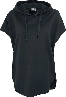 Produktbild von Urban Classics T-Shirt Damen Ladies Sleeveless Terry Hoodie schwarz XL