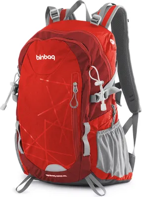 Obrázok produktu pre blnbag S1 - trekingový batoh, turistický batoh ochrana pred dažďom, odvetrávanie chrbta, batoh s pláštenkou na bicykel, unisex, 48 cm, 20 L ,Magma Red
