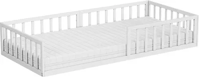 Image de Lit pour enfant Vitalispa Minno Blanc 90x200 avec matelas, Model 57752