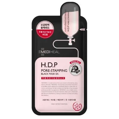 Zdjęcie produktu dla Mediheal Maska oczyszczająco-napinająca czarna H.D.P, 25 ml