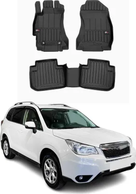 Produktbild von FROGUM ProLine 3D TPE Fußmatten für SUBARU FORESTER (SJ) Vorne+Hinten