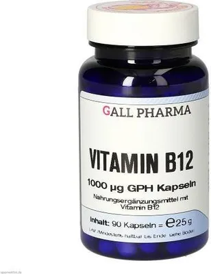 Obrázek produktu pro Vitamin B12 1000 μg Gph Capsules 90 kapslí