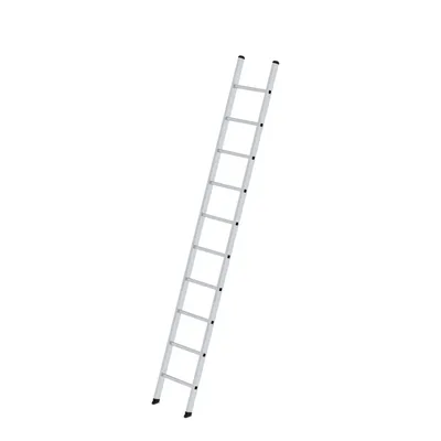 Produktbild von Anlegeleiter 10 Sprossen Aluminium Leiterlänge 3030 mm Arbeitshöhe bis ca. 4100 mm