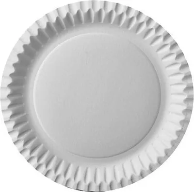 Produktbild von 50 tradingbay24 Teller, Pappe rund Ø 23 cm weiss tbU90001