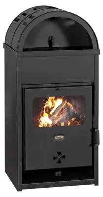 Immagine prodotto di PRITY K1DK, Stufa a legna con parte superiore arcuata, 9,3 kW, Classe A+, Ø 150 mm