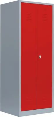 Produktbild von Spind Garderobenschrank Kleiderspind mittig schließend 1800 x 800 x 500mm 515424