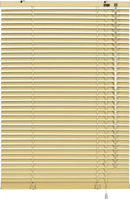 Produktbild von Gardinia Alu-Jalousie Vanille 60x175 cm Jalousette Jalousien Alujalousie Rollo Plissee Aluminium ohne Bohren
