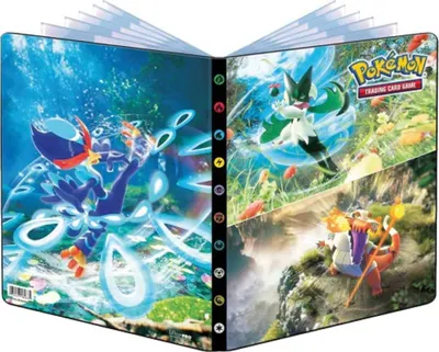Immagine prodotto di Quaderno A4 per 252 carte | Pokemon | Paldea sviluppi finali