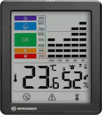 Immagine prodotto di Termoigrometro BRESSER con allarme muffa - 7007420